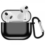 AirPods 3 Cover Plateret Sort