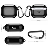 AirPods 3 Cover Plateret Sort
