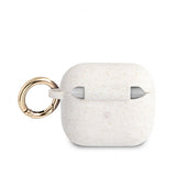 Guess AirPods 3 Etui Printed Logo Hvid