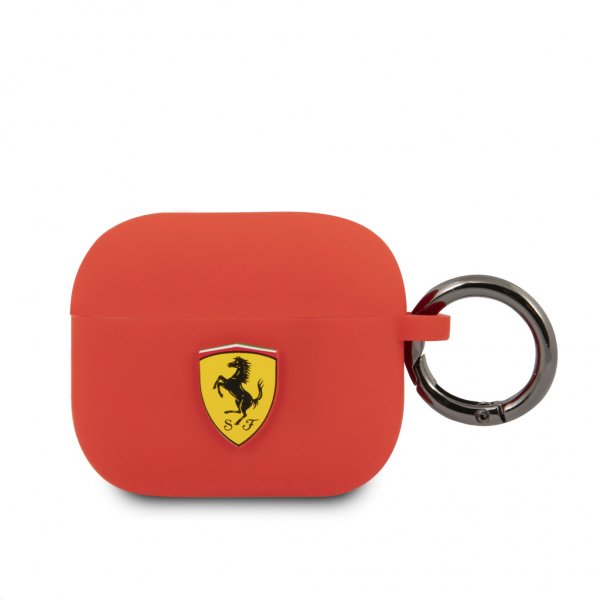 Ferrari AirPods 3 Cover Silikone Rød