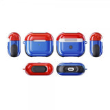 AirPods 3 Cover Gummieret Blå Rød