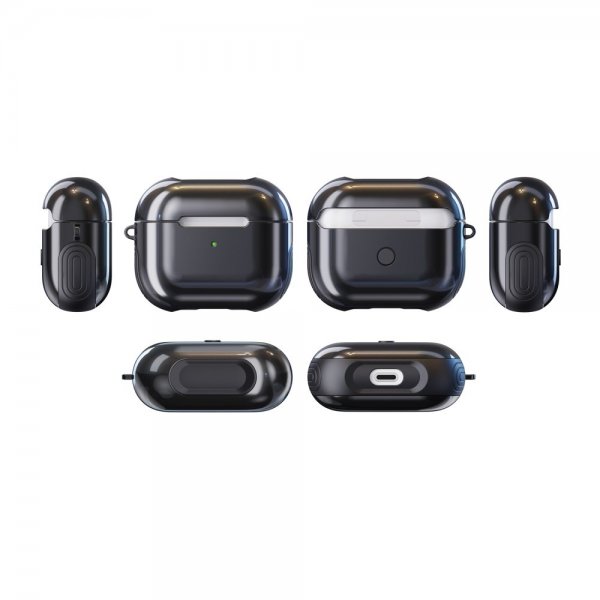 AirPods 3 Cover Gummieret Sort