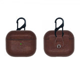 AirPods 3 Cover PU-læder Mørkebrun