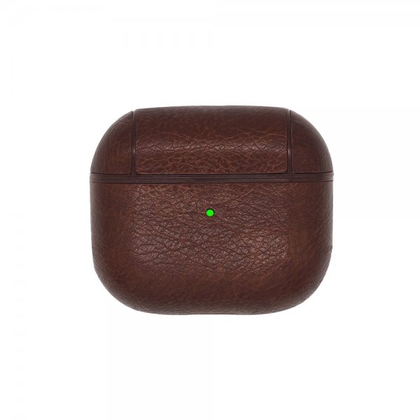 AirPods 3 Cover PU-læder Mørkebrun