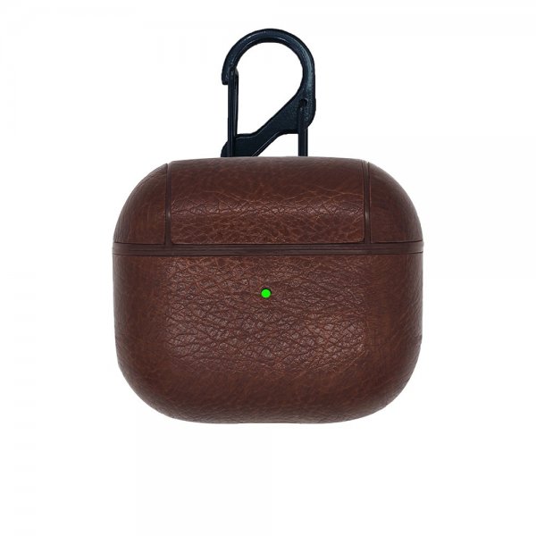 AirPods 3 Cover PU-læder Mørkebrun