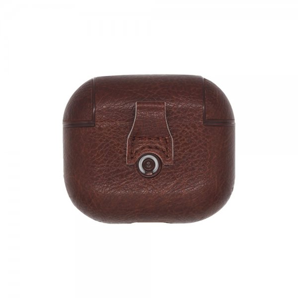AirPods 3 Cover PU-læder Mørkebrun