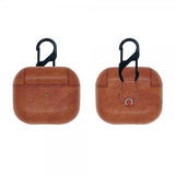 AirPods 3 Cover PU-læder Lysbrun