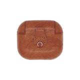 AirPods 3 Cover PU-læder Lysbrun