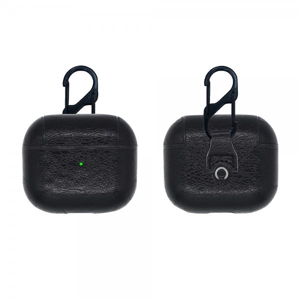 AirPods 3 Cover PU-læder Sort