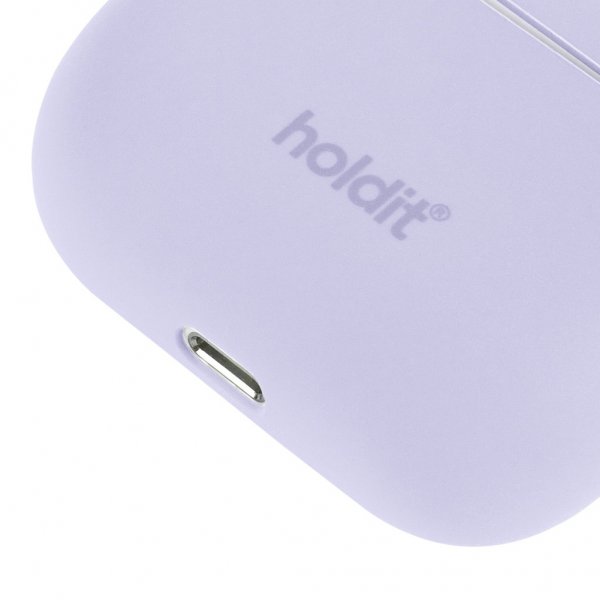 holdit AirPods 3 Cover Silikone Nygård Lavendel