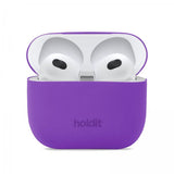 holdit AirPods 3 Cover Silikone Bright Purple