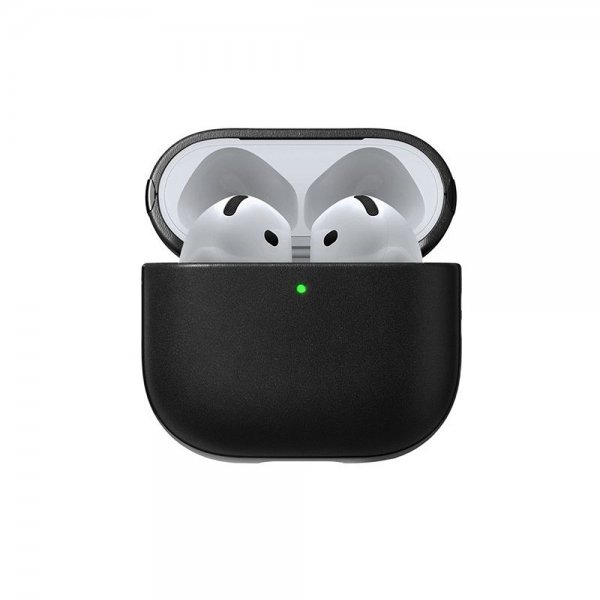 Nomad AirPods 4 Cover Modern Leather Case Sort