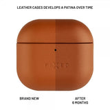 Fixed AirPods 4 Cover PodsLeather Brun