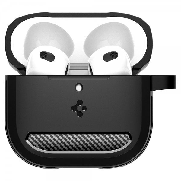 Spigen AirPods 4 Cover Rugged Armor Mat Sort