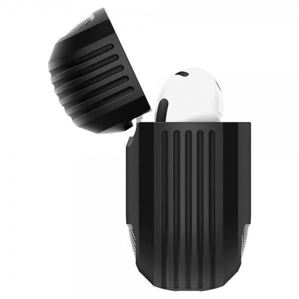 Spigen AirPods 4 Cover Rugged Armor Mat Sort