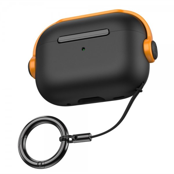 AirPods Pro 2 Cover Headset Stil Sort Gul