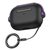 AirPods Pro 2 Cover Headset Stil Sort Lilla