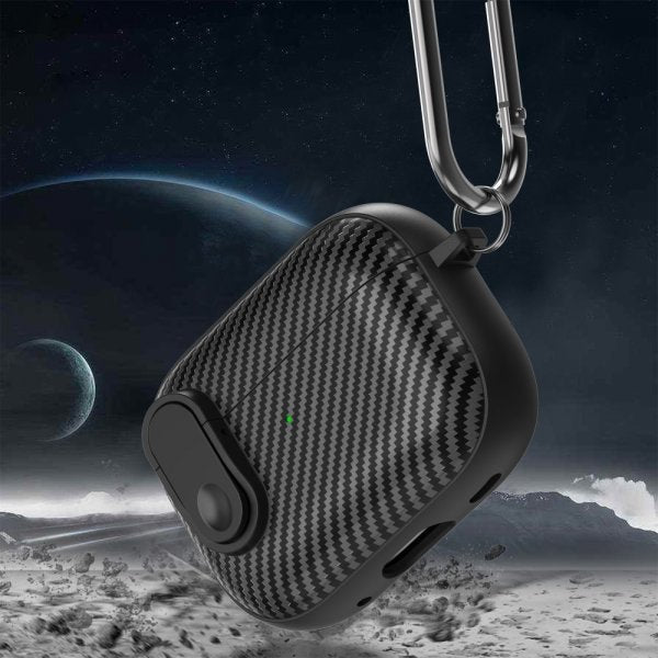 AirPods Pro 2 Cover Kulfibermønster Gul