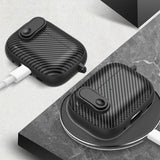 AirPods Pro 2 Cover Kulfibermønster Lys Grøn