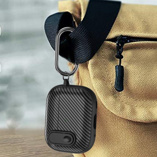AirPods Pro 2 Cover Kulfibermønster Lys Grøn