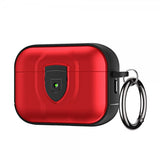 AirPods Pro 2 Cover Låsbart Rød