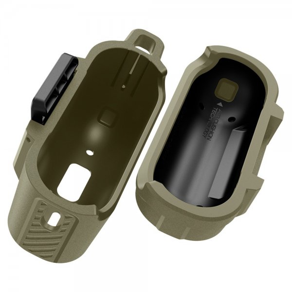 Spigen AirPods Pro 2 Cover Lock Fit Vintage Khaki