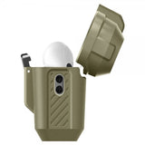 Spigen AirPods Pro 2 Cover Lock Fit Vintage Khaki