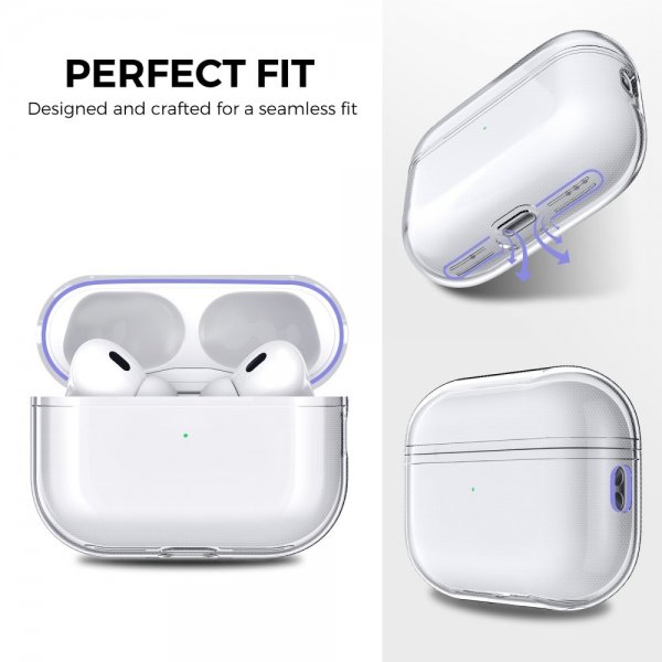 Ahastyle AirPods Pro 2 Cover Klar