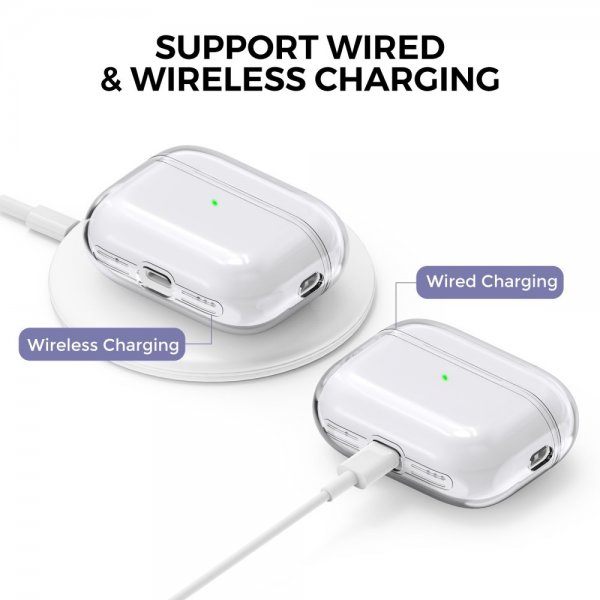 Ahastyle AirPods Pro 2 Cover Klar