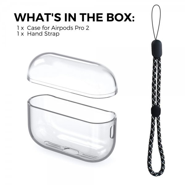 Ahastyle AirPods Pro 2 Cover Klar