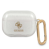 Guess AirPods Pro Cover Glitter Etui Gennemsigtig
