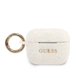 Guess AirPods Pro Cover Glitter Hvid