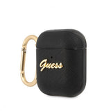 Guess AirPods (1/2) Cover Saffiano Sort