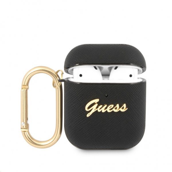 Guess AirPods (1/2) Cover Saffiano Sort