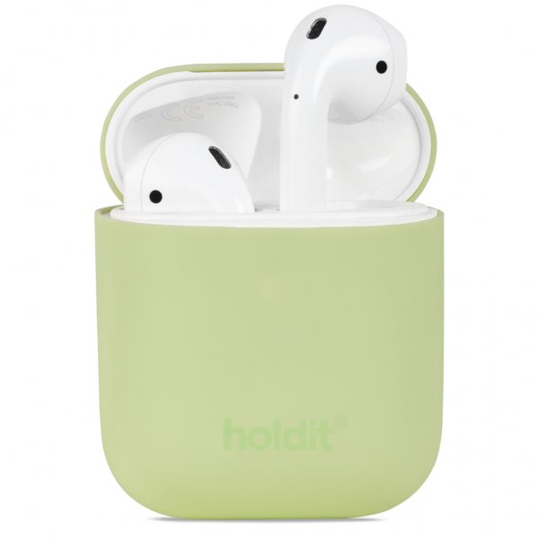 holdit AirPods (1/2) Skal Silikone Kiwi