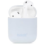 holdit AirPods (1/2) Cover Silikone Mineral Blue