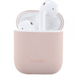 Holdit AirPods (1/2) Cover Silikone Nygård Blush Pink