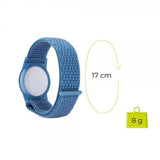 Mobile Origin AirTag Armbånd Nylon Blå
