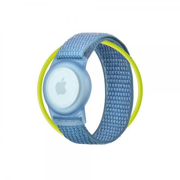 Mobile Origin AirTag-armbånd Nylon Grøn