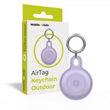 Mobile Origin AirTag Holder Nøglering Outdoor Lilla