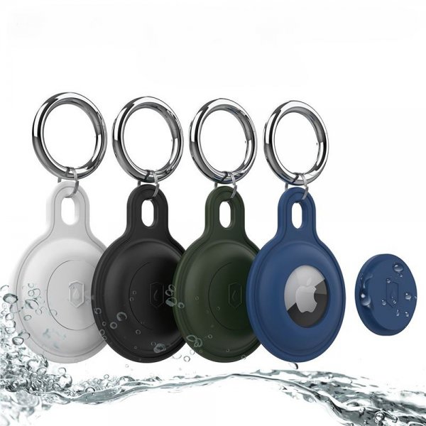 Mobile Origin AirTag Holder Nøglering Outdoor Sort
