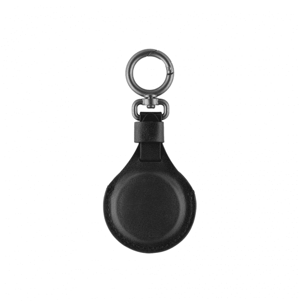 Moshi AirTag Holder PU-læder Sort