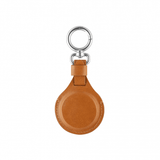 Moshi AirTag-holder PU-læder Brun
