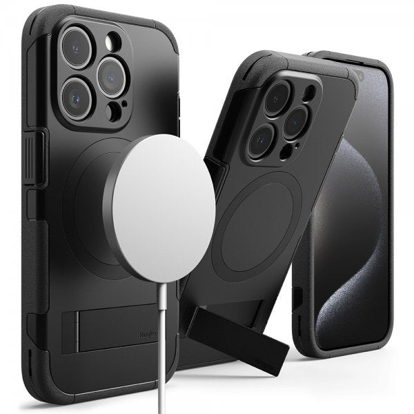 Ringke iPhone 15 Pro Cover Alle MagSafe Sort