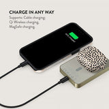 Burga Powerbank MagSafe 5000 mAh Almond Latte Guld