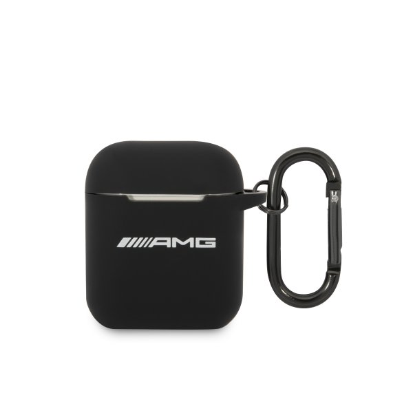 AMG AirPods 1/2 Cover Liquid Silicone Sort