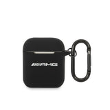 AMG AirPods 1/2 Cover Liquid Silicone Sort
