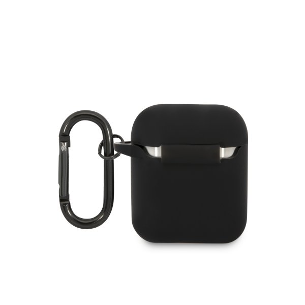 AMG AirPods 1/2 Cover Liquid Silicone Sort