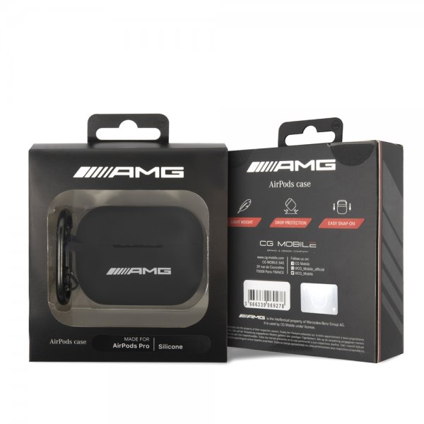 AMG AirPods Pro Cover Liquid Silicone Sort