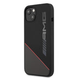 AMG iPhone 13 Cover Liquid Silicone Two Tone Sort